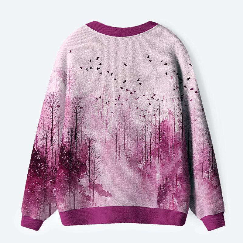 Japanese ukiyo-e ugly cardigan sweater