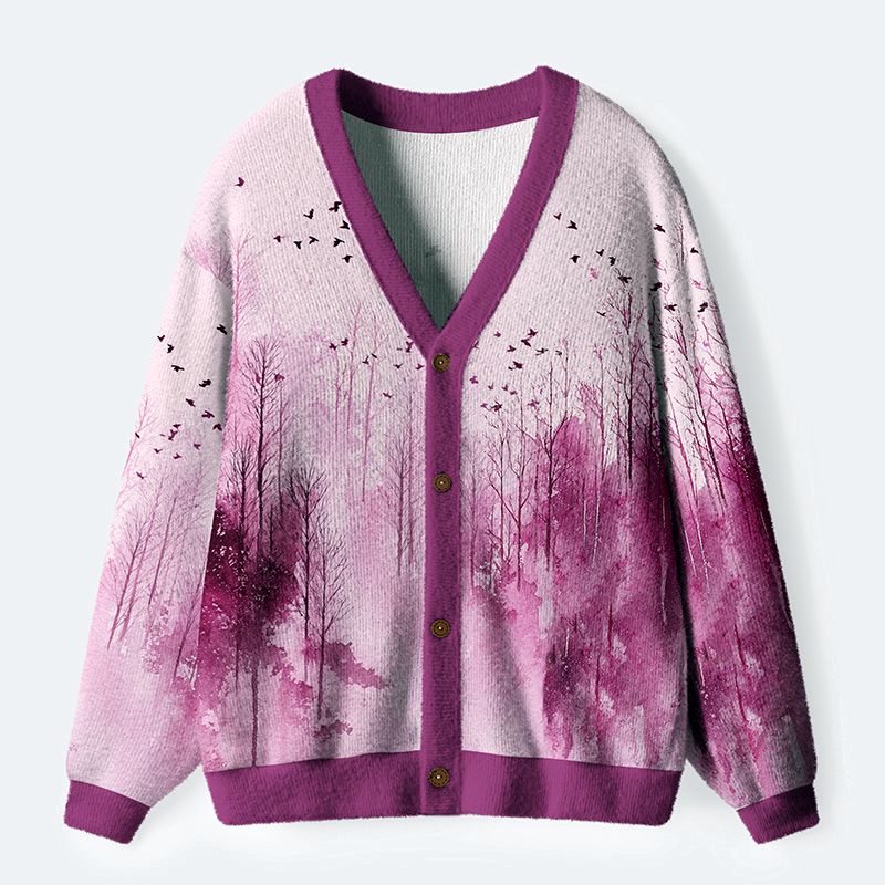 Japanese ukiyo-e ugly cardigan sweater