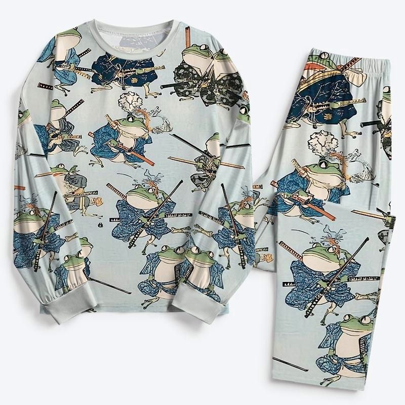 Kyoto Lion Samurai Pajama for Adults Kids