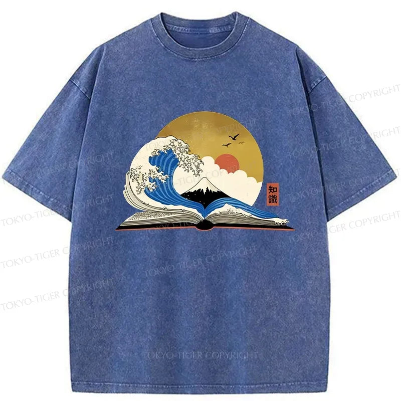 Great Wave Ukiyo-e Unisex Cotton Tee