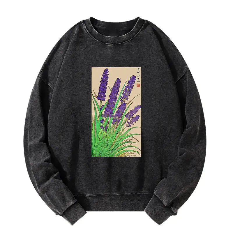 Kyoto lion sweatshirt for casual streetwear