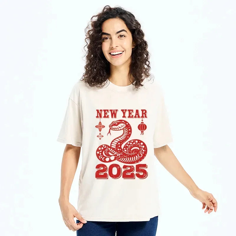 New Year Washed T-Shirt Limited Edition