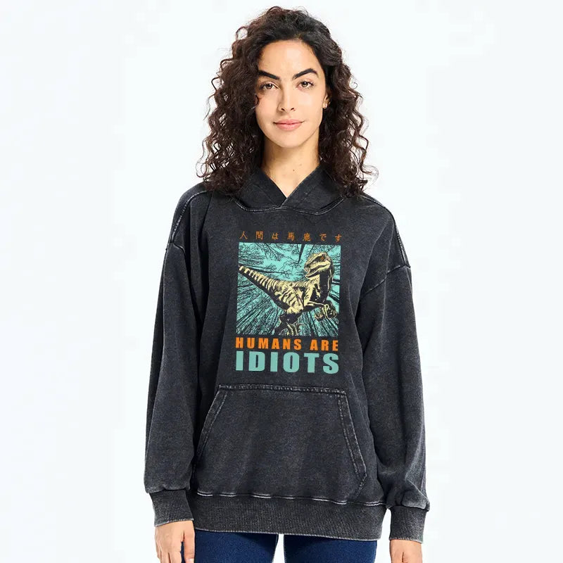 japanese washed hoodie for daily wear