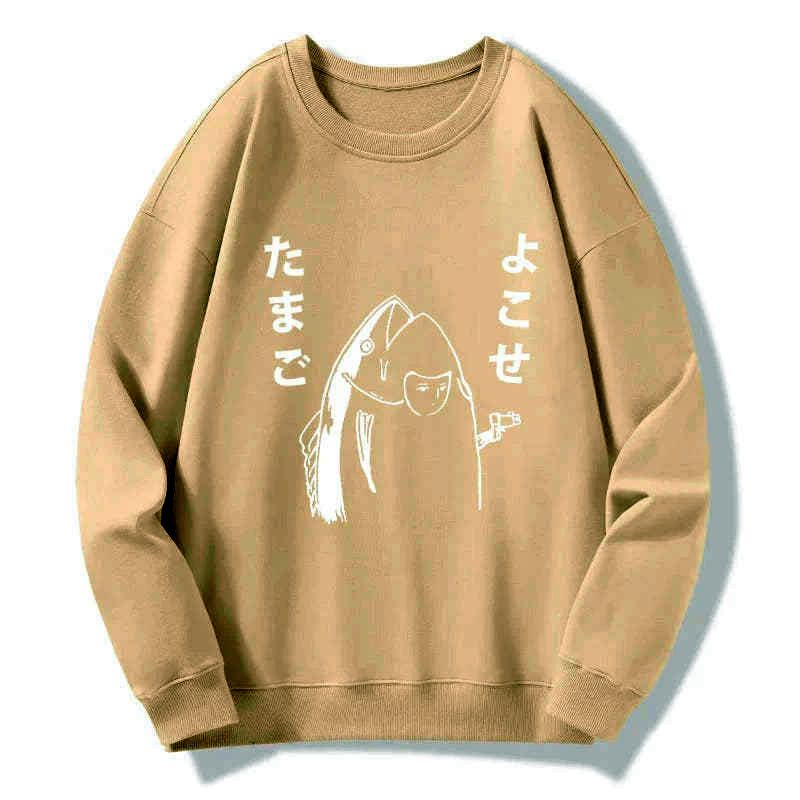 japanese koi fish sweatshirt for daily wear