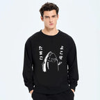 japanese koi fish sweatshirt for daily wear