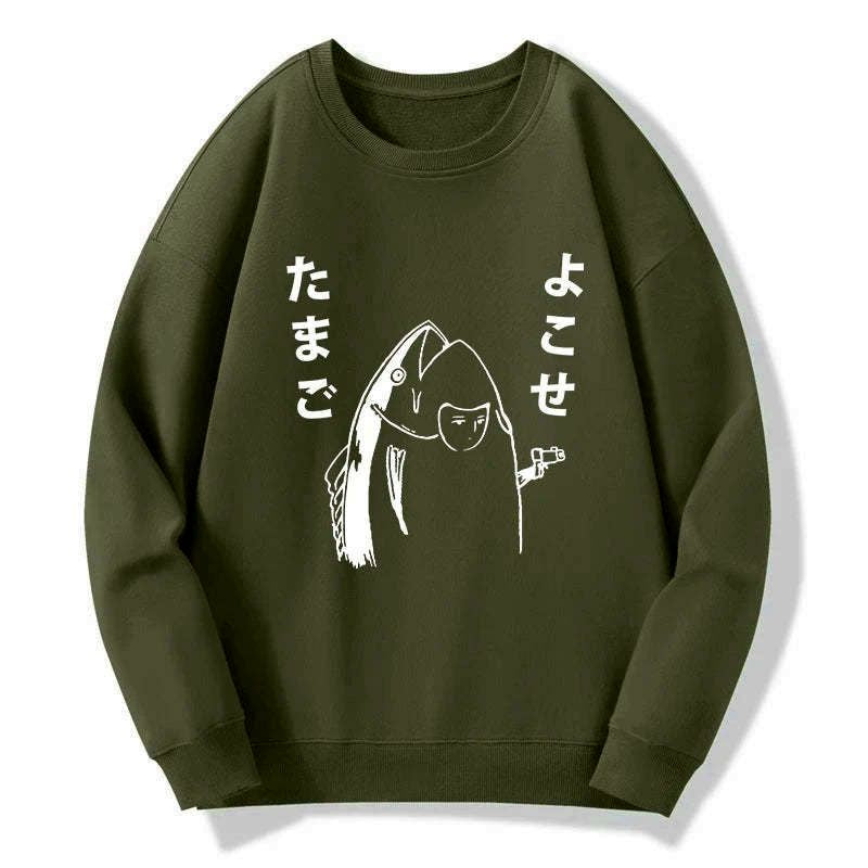unisex vintage japanese sweatshirt for summer