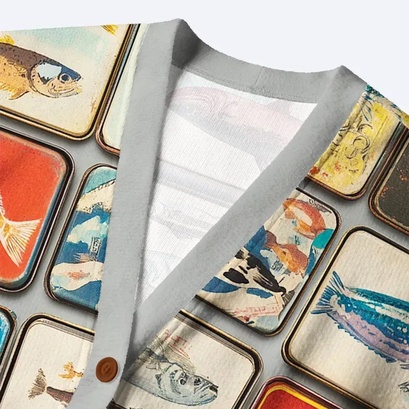 Japanese Vintage Cardigan for Daily Wear