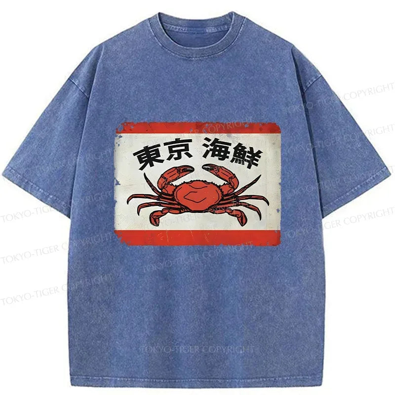 Kyoto-Lion Tokyo Seafood Washed T-Shirt