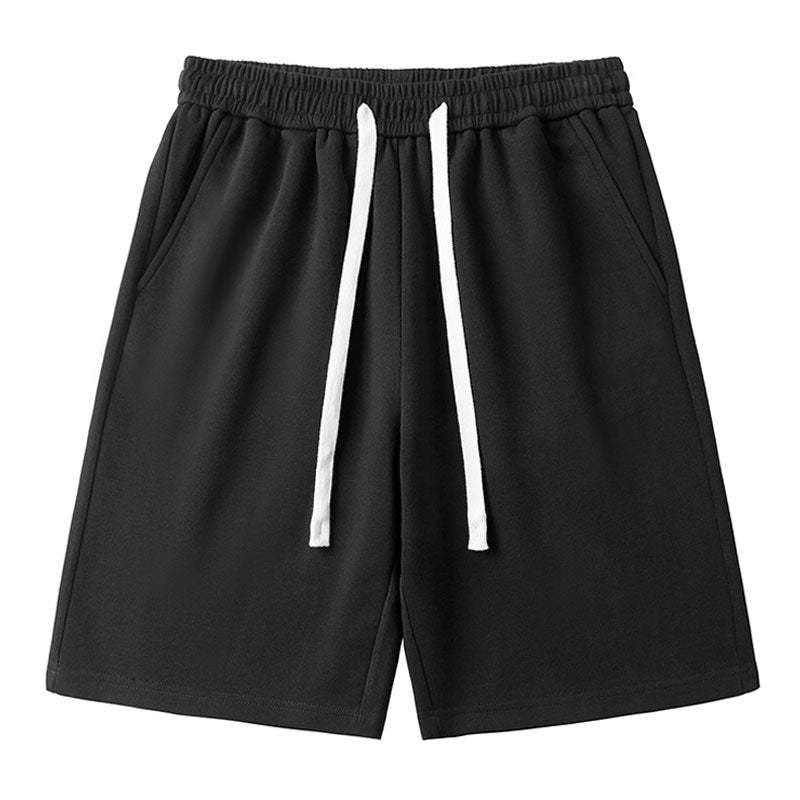 Kyoto-Lion Basic Black Unisex Shorts