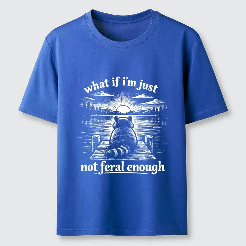 Kyoto-Lion Funny Feral Cat Meme For Chaos Classic T-Shirt