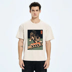Cute Cat Sushi Japanese T-Shirt