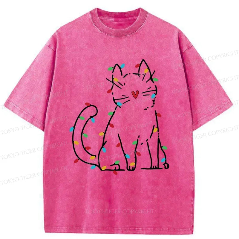 Japanese Cat T-Shirt for Christmas Gift
