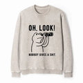 Kyoto-Lion Frog of Indifference Washed Terry Sweatshirt