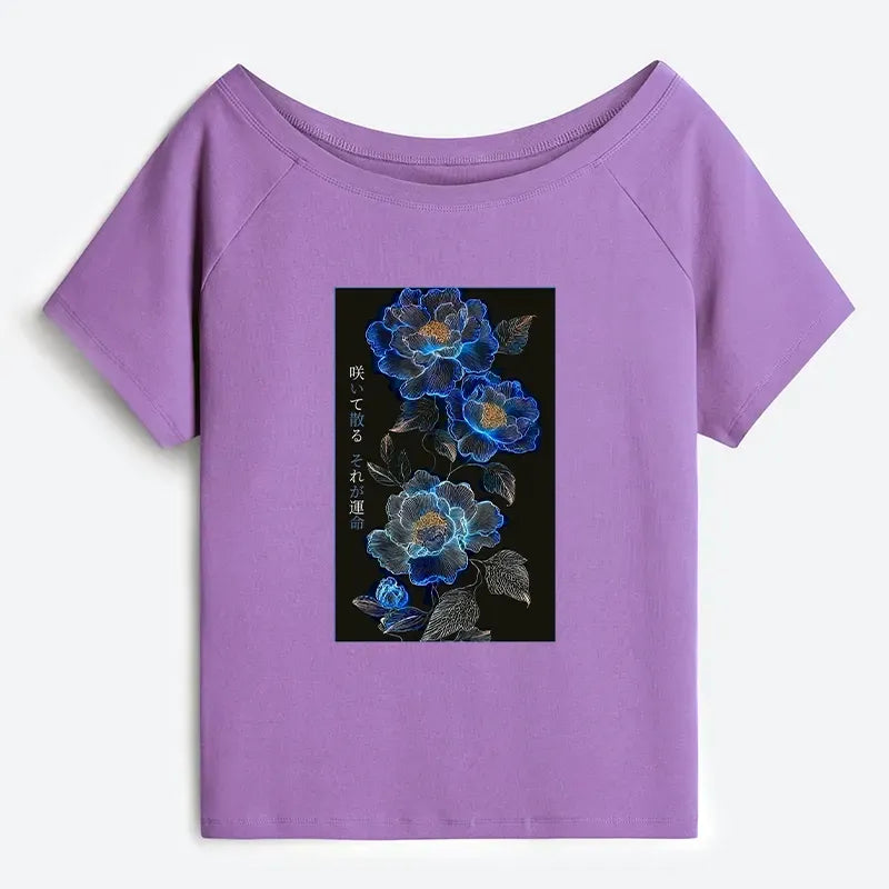 Mystical Japanese Tee on Sale for Women