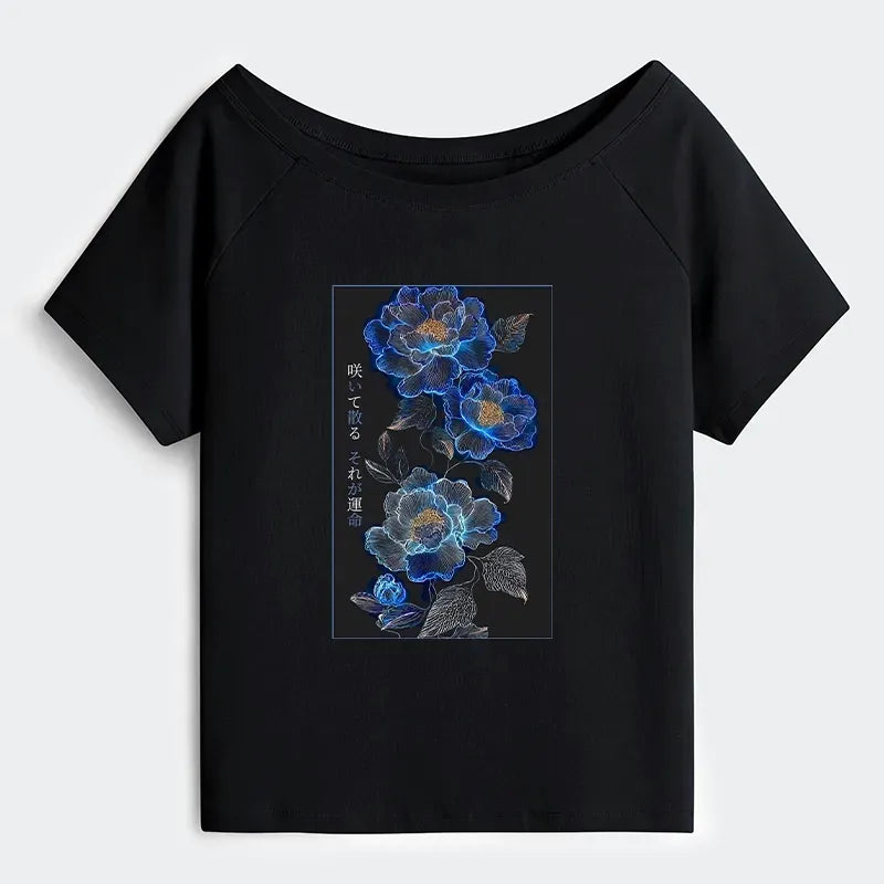 Mystical Japanese Tee on Sale for Women