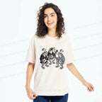 Japanese Frog Concert Washed T-Shirt