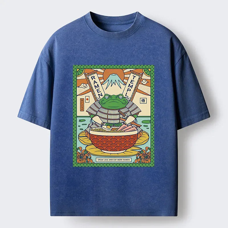 Vintage Ukiyo-e Ramen Shirt for Summer