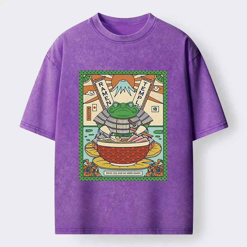 Vintage Ukiyo-e Ramen Shirt for Summer