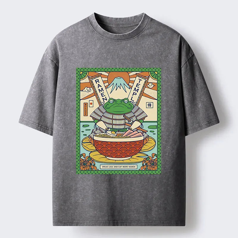 Vintage Ukiyo-e Ramen Shirt for Summer