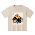 Japanese Ink Wash Rabbit Kids T-Shirt