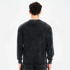 Kyoto-Lion Is It Already Monday Washed Long Sleeve T-Shirt