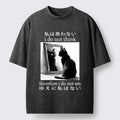 Japanese Washed T-Shirt for Daily Wear