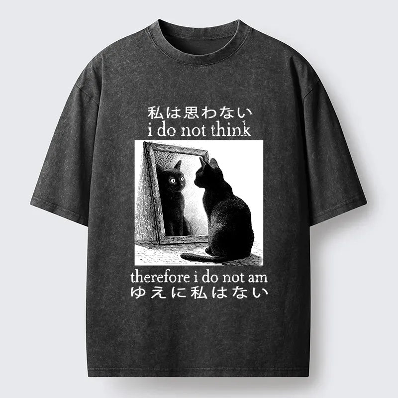 Japanese Washed T-Shirt for Daily Wear