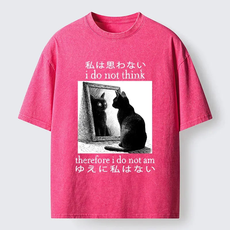 Japanese Washed T-Shirt for Daily Wear