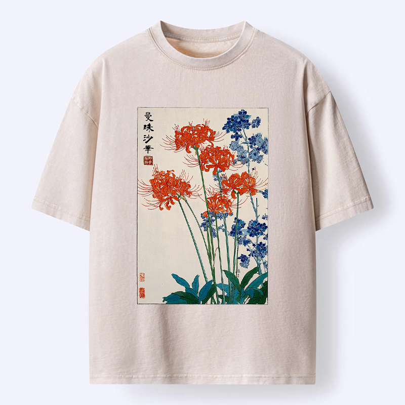 red spider lily anime convention shirt
