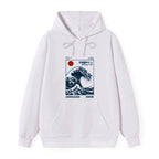 unisex hokkaido wave hoodie