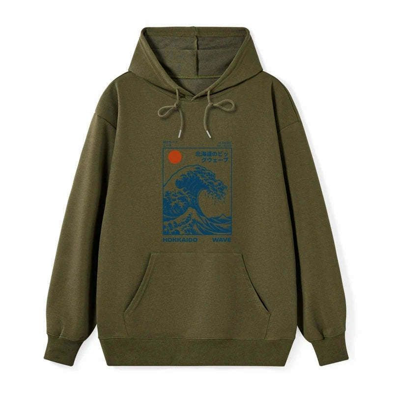 Kyoto-Lion Hokkaido Wave Japan Classic Hoodie