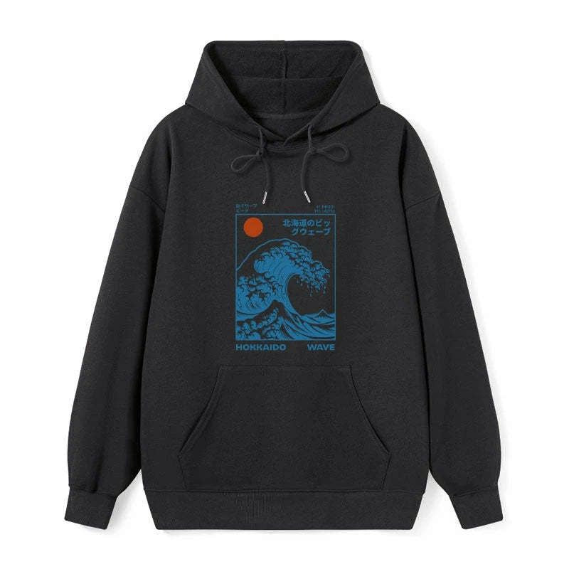 Kyoto-Lion Hokkaido Wave Japan Classic Hoodie