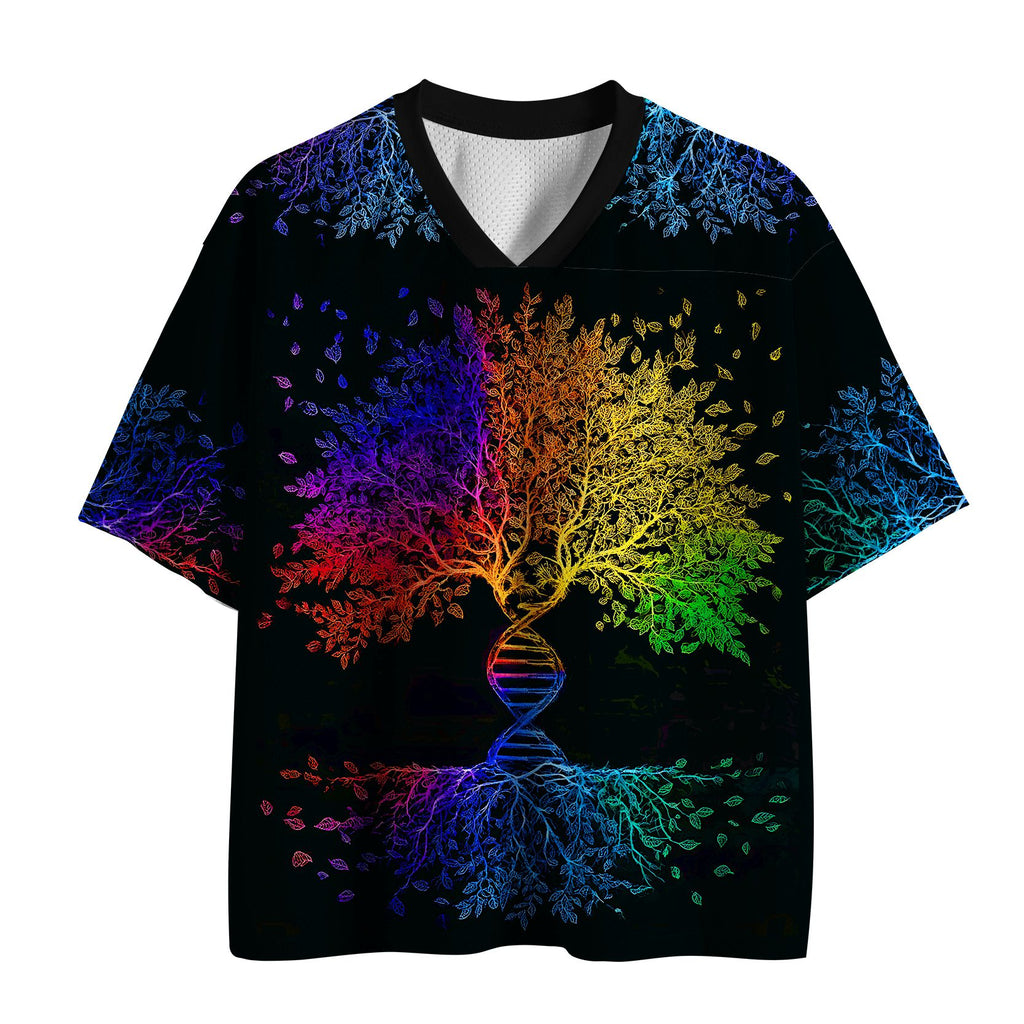 Kyoto-Lion Pride Tree of Life Mesh Jersey