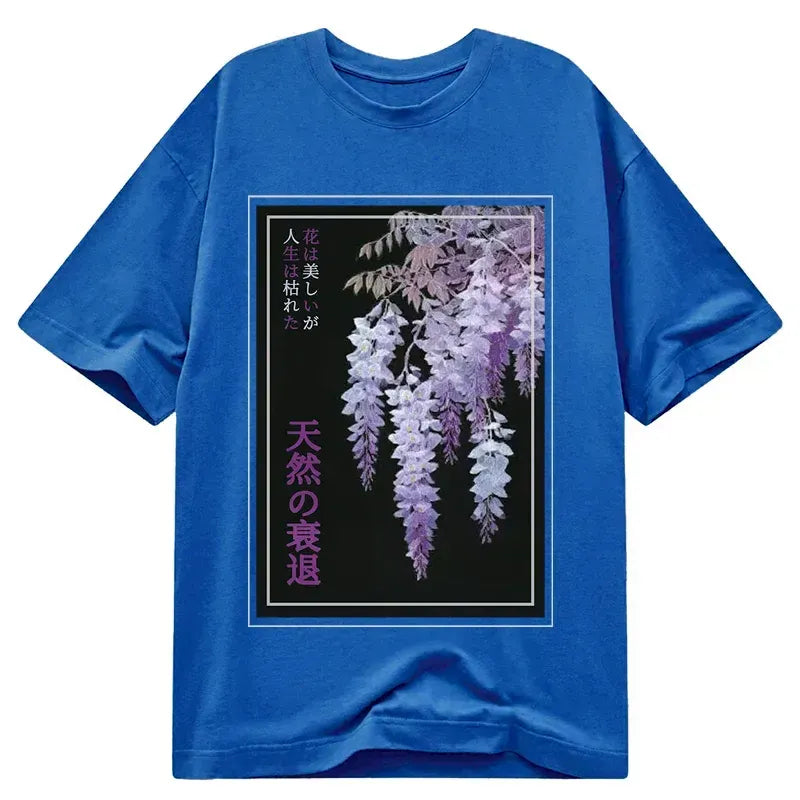 Japanese wisteria flower classic t-shirt