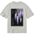 Unisex japanese flower tee best seller