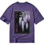 Unisex japanese flower tee best seller