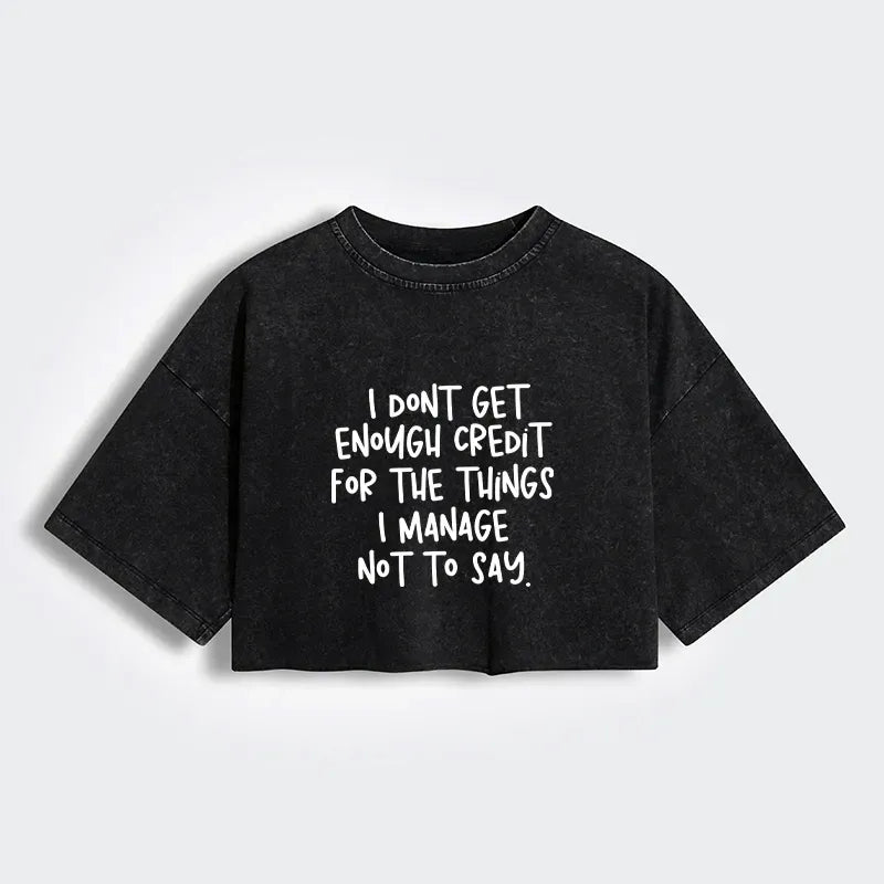 Trendy Japanese Lion Crop Top for Daily Wear