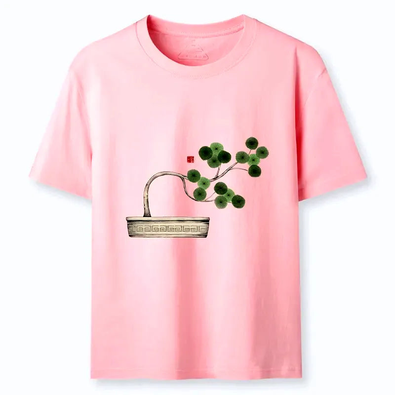 Kyoto-Lion Minimalist Bonsai Artistry Classic T-Shirt
