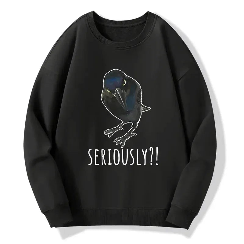Kyoto-Lion Raven's Question Classic Sweatshirt