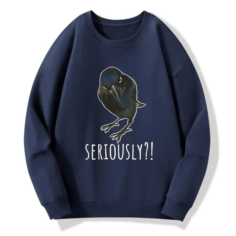 Kyoto-Lion Raven's Question Classic Sweatshirt