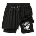 Vintage Cat Smoking Shorts for Summer