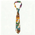 Vintage Japanese Necktie for Streetwear