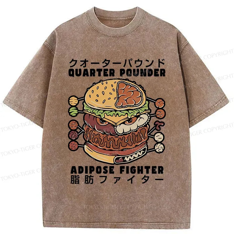 Japanese Vintage Washed T-Shirt for Daily Wear