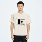 Kyoto-Lion Irish Goodbye Exit Washed T-Shirt