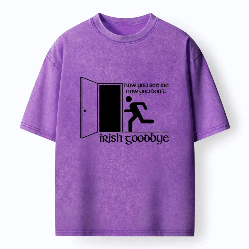 Japanese vintage washed t-shirt for daily wear