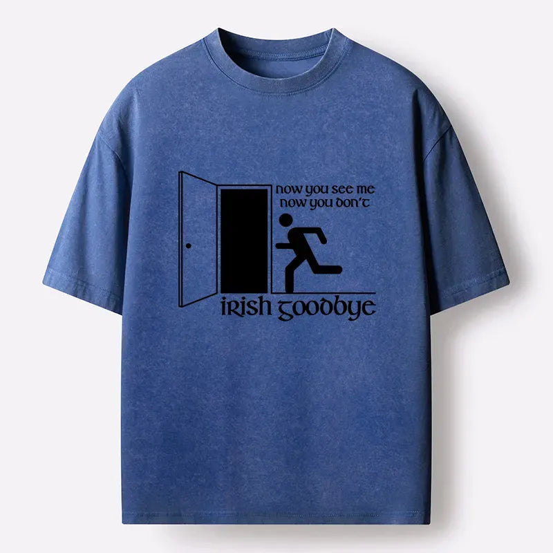 Kyoto lion Irish goodbye t-shirt gift for him