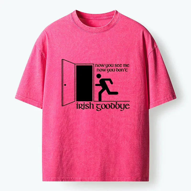 Japanese vintage washed t-shirt for daily wear