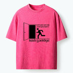 Japanese vintage washed t-shirt for daily wear