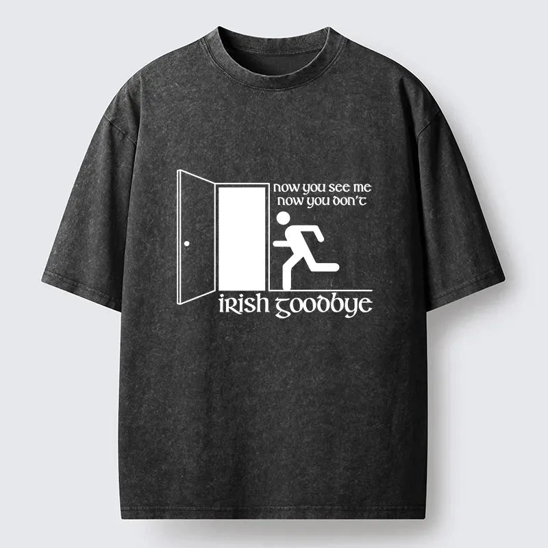 Kyoto lion Irish goodbye t-shirt gift for him