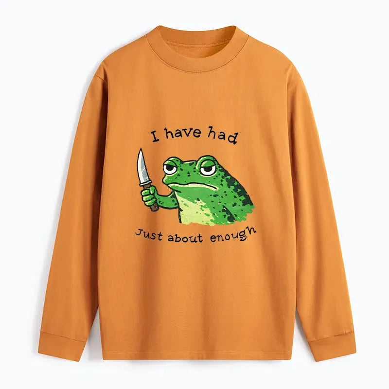 Kyoto-Lion Frog Tee for Daily Wear